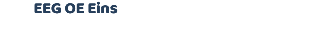 EEG OE Eins